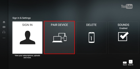 youtubepairdevice